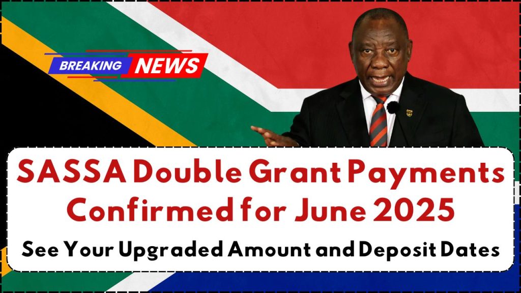 SASSA Double Grant Payments Confirmed for June 2025
